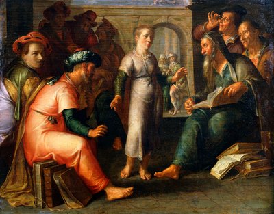 Le Christ parmi les Docteurs - Joachim Wtewael or Utewael