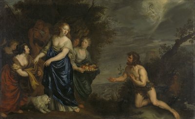 Ulysse et Nausicaa - Joachim von Sandrart (I)