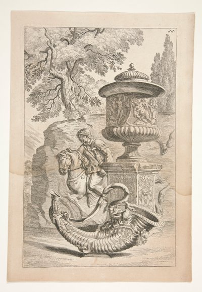 Un Relief de Guerriers, Un Vase Couvert Décoré d