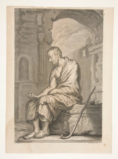Bélisaire, de Sculpturae Veteris Admirata - Joachim von Sandrart