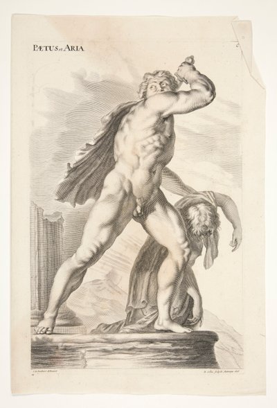 Paetus et Aria, de Sculpturae Veteris Admirata - Joachim von Sandrart