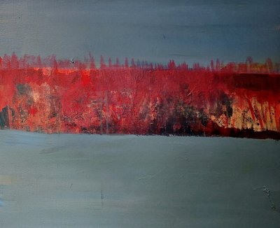 Horizon abstrait flamboyant - Joackim Schou Dahle