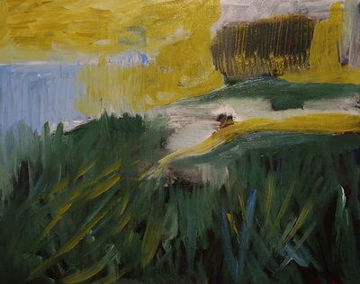 Collines vertes, ciel jaune - Joackim Schou Dahle