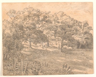 Une lisière de forêt - Joakim Frederik Skovgaard