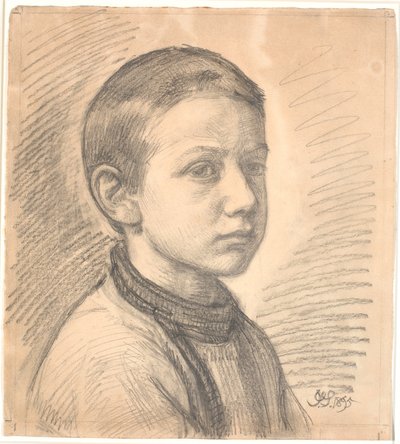 Portrait du peintre J.Th. Skovgaard enfant - Joakim Frederik Skovgaard
