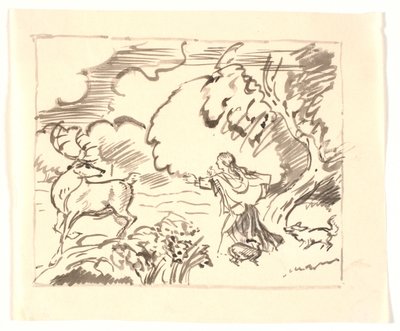 Chevalier en peau de cerf - Joakim Frederik Skovgaard