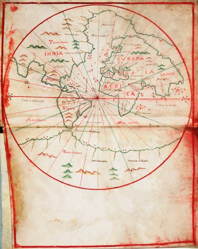 Planisphère du monde - Joan Oliva