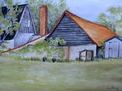 Vue sur le jardin des voisins, 2016 - Joan Thewsey