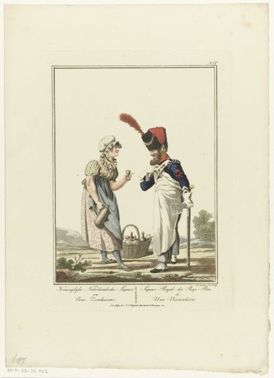 Sapeur chez une cantinière - Joannes Bemme