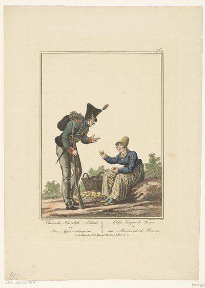 Soldat debout près d