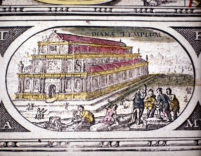 Représentation des Sept Merveilles de l