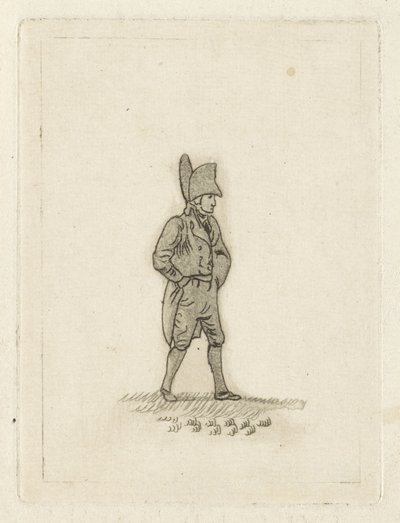 Homme avec un chapeau - Joannes Pieter Visser Bender