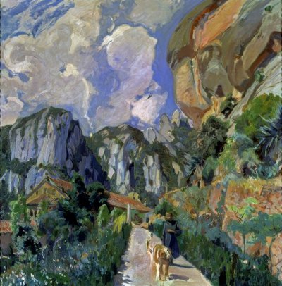 Le jardin des ministres, Montserrat - Joaquim Mir i Trinxet