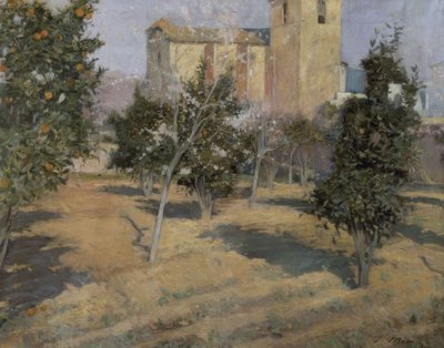 Le jardin du prêtre - Joaquim Mir i Trinxet