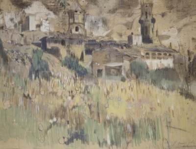 Paysage près de Maspujols - Joaquim Mir i Trinxet