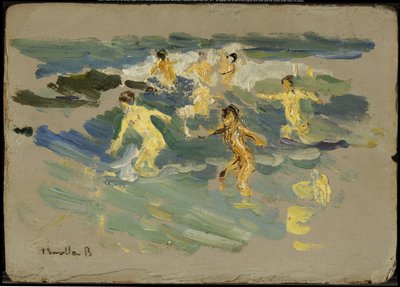 Plage à Valence, vers 1904 - Joaquín Sorolla