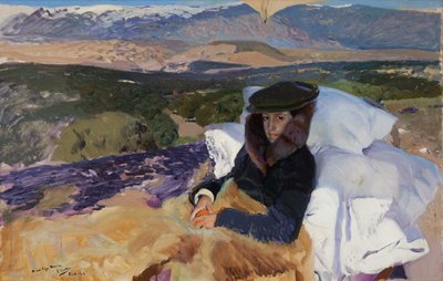 Convalescente Maria à El Pardo, 1906 - Joaquin Sorolla y Bastida
