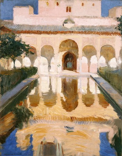 Salle des Ambassadeurs, Alhambra, Grenade - Joaquín Sorolla