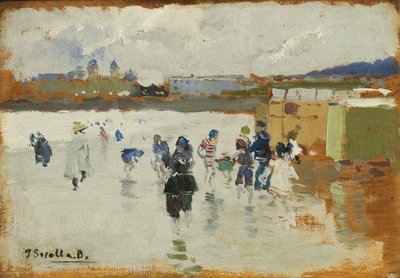 Plage de La Concha, Saint-Sébastien, 1906 - Joaquín Sorolla