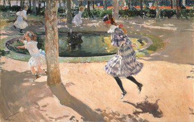 Corde à sauter, La Granja - Joaquin Sorolla y Bastida