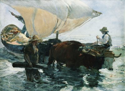 Le retour de la pêche, 1893 - Joaquín Sorolla