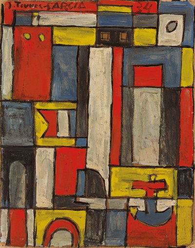 Construction de navire - Joaquin Torres Garcia