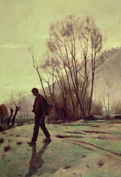Le travailleur - Joaquin Vayreda