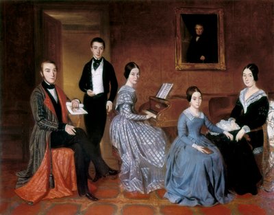 La famille Flaquer - Joaquín Espalter y Rull
