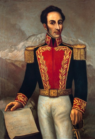 Simon José Antonio Bolivar (1783-1830), général et homme d