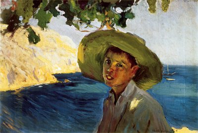 Le garçon au sombrero, fin 19ème - début 20ème siècle - Joaquín Sorolla