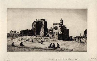 Temples de Vénus et de Rome, Rome - Job Nixon