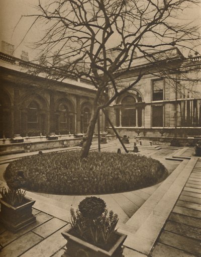 Une inspiration architecturale : La cour du jardin à la Banque d