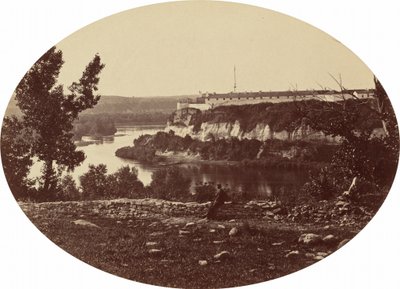 Fort Snelling, vers 1865 - Joel E Whitney