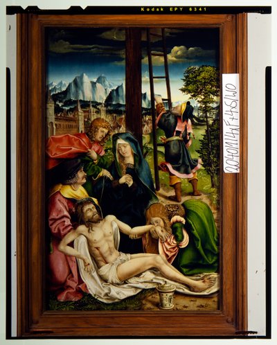 La Lamentation sur le Christ mort - Joerg the Elder Breu