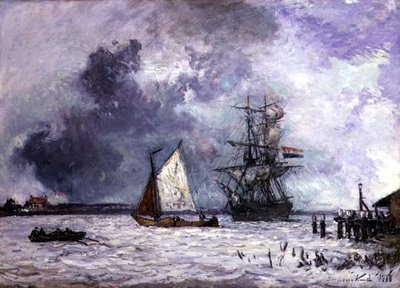 La Meuse - Johan Barthold Jongkind
