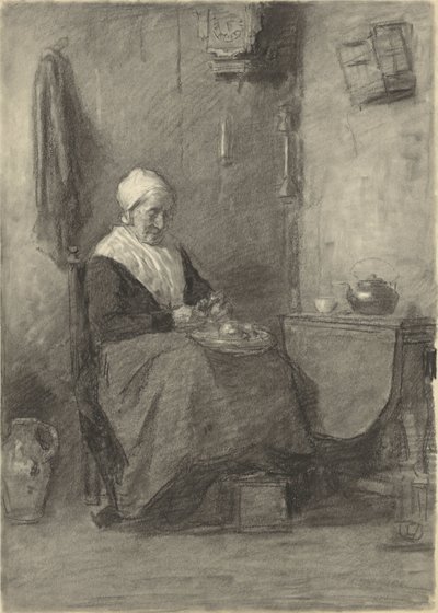 Femme paysanne à l
