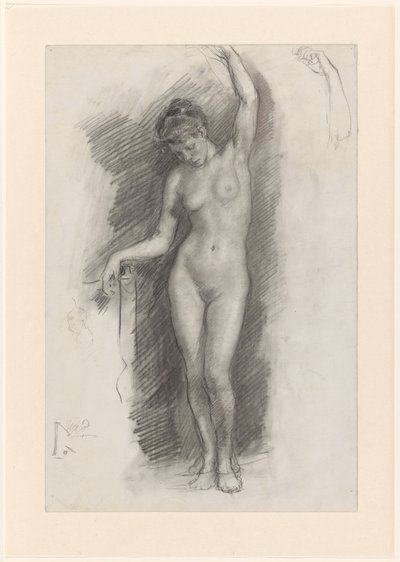 Nu féminin debout - Johan Antonie de Jonge