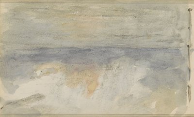 Paysage marin au coucher du soleil - Johan Antonie de Jonge