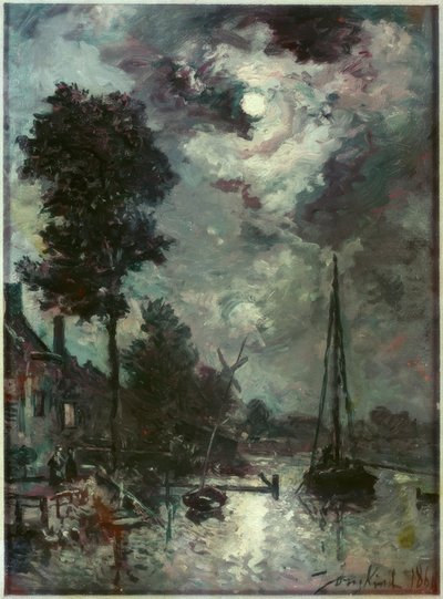 Clair de lune - Johan Barthold Jongkind