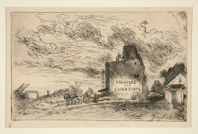 Démolitions de la Rue des Francs-Bourgeois Saint-Marcel - Johan Barthold Jongkind