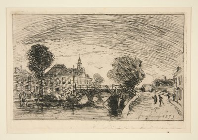 Le Pont sur le Canal - Johan Barthold Jongkind
