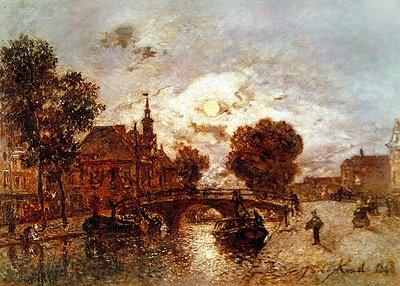 Vue de La Haye, 1868 - Johan Barthold Jongkind