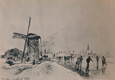 Vue de la ville de Maassluis, 1862, 1946 - Johan Barthold Jongkind