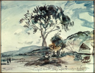 Virieux sur Bourbe / Isère - Johan Barthold Jongkind