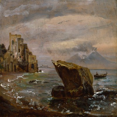 Paysage côtier près de Posillipo - Johan Christian Dahl