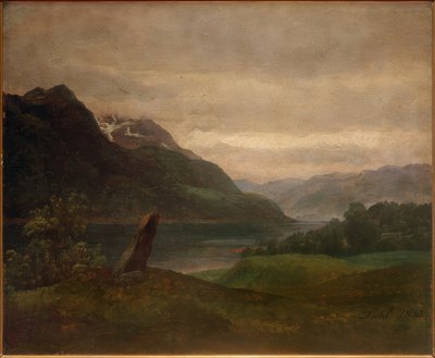 Paysage norvégien - Johan Christian Dahl