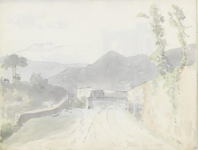 Près de Casamicciola, Ischia - Johan Christian Dahl