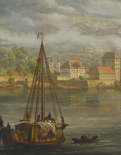 Vue de Bergen - Johan Christian Dahl