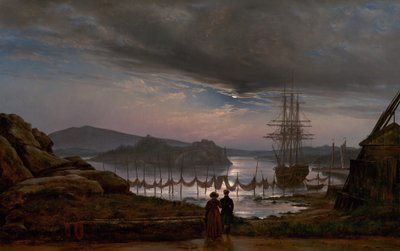 Vue de Vaekero près de Christiania, 1827 - Johan Christian Dahl