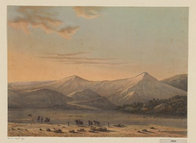 Vue sur le volcan Bromo - Johan Conrad Greive